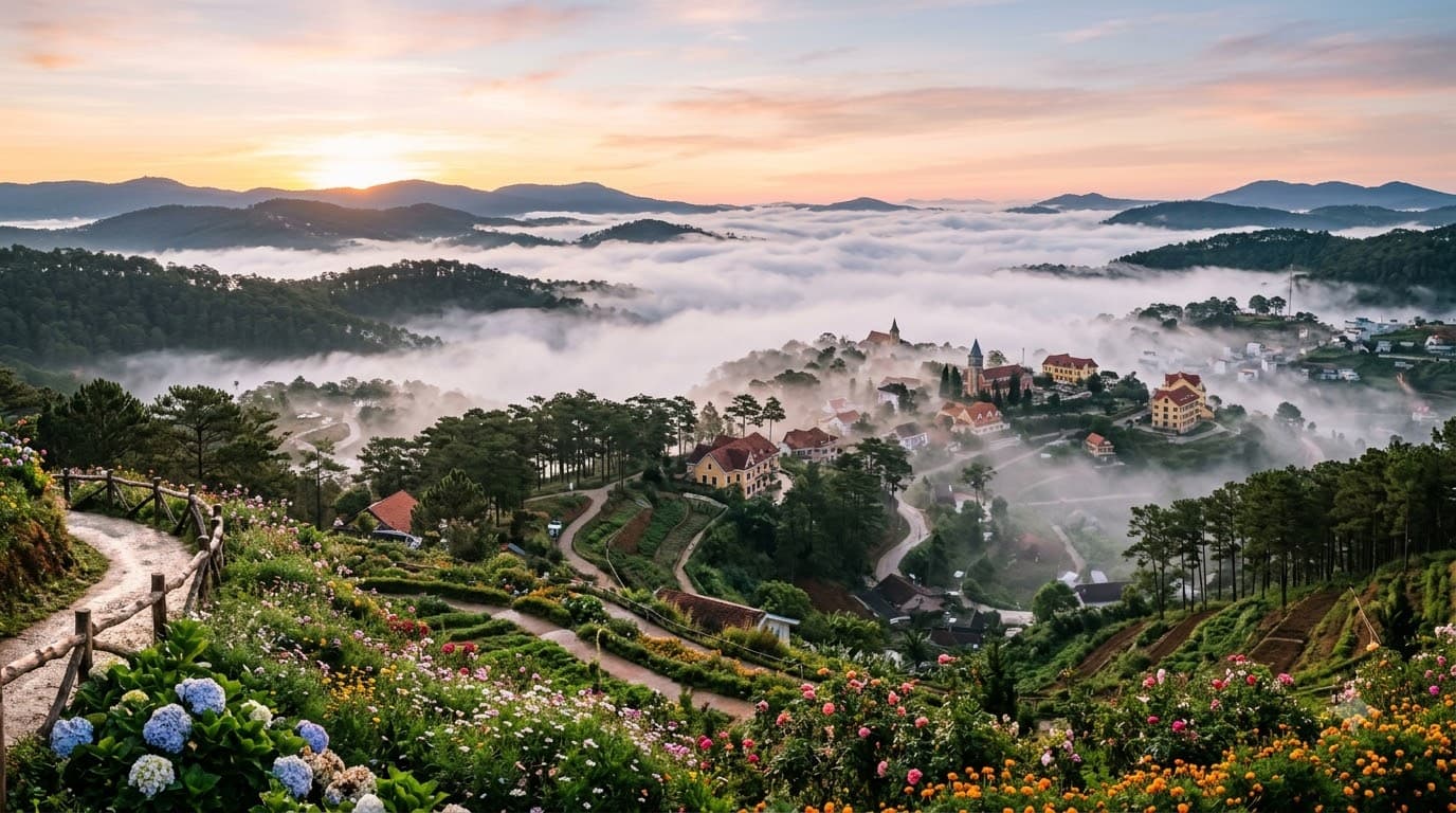 Đà Lạt săn mây & Glamping rừng thông — Đà Lạt